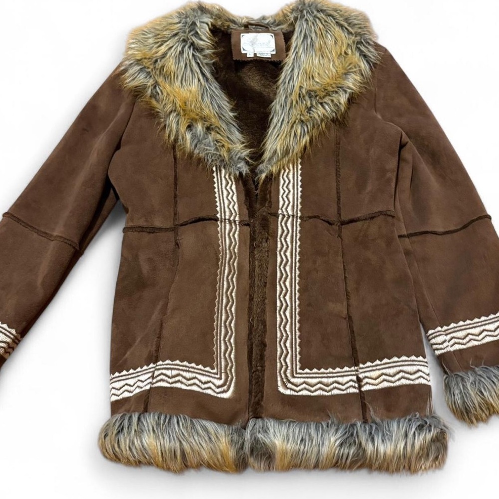 Vintage Learsi Penny lane Afghan shearling like new